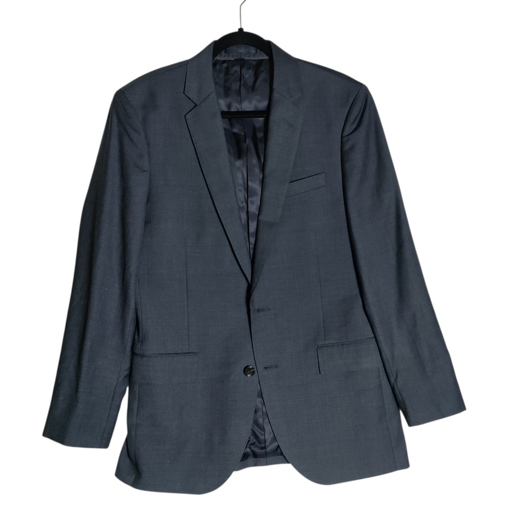 J. Crew Ludlow‎ Blazer Dark Gray Wool Size 38R